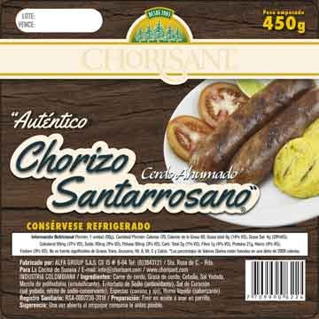Paquete de chorizo de Cerdo